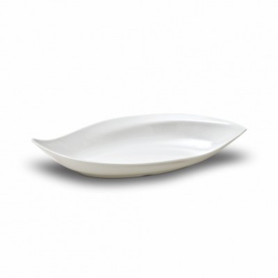 20226 - travessa funda folha 2l 46 x 25,5 x 7,5cm branca melamina Haus un