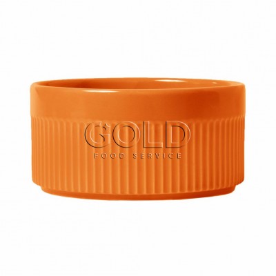 20248 - ramequim 240ml 10 x 5cm laranja porcelana Germer un