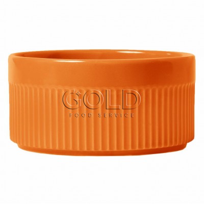20249 - ramequim 1,8l 18 x 9cm laranja porcelana Germer un