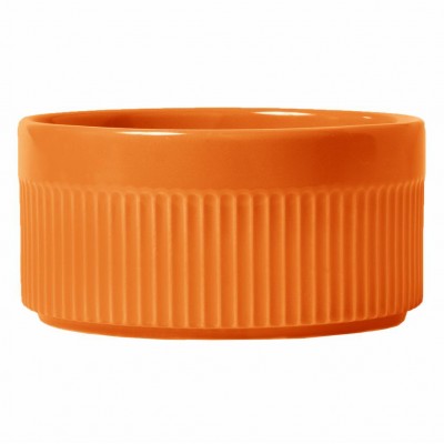 20249 - ramequim 1,8l 18 x 9cm laranja porcelana Germer un