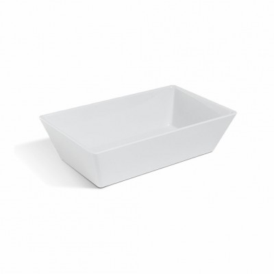 20269 - travessa PP retangular 3l branca 32 x 17 x 7cm Coza un