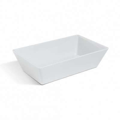 20270 - travessa PP retangular 4,8l branca 33 x 26 7cm Coza un