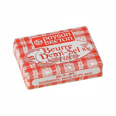 20296 - petit beurre - manteiga com sal Paysan Breton 100  x 10g