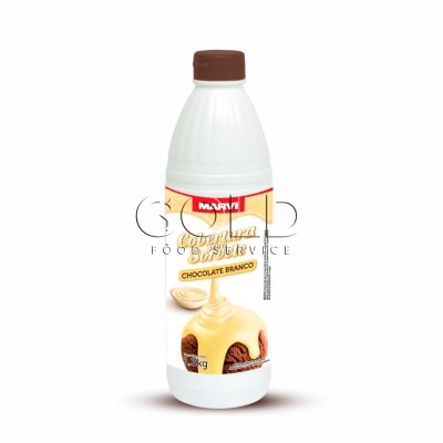 20323 - cobertura P/sorvete chocolate branco Marvi 1kg