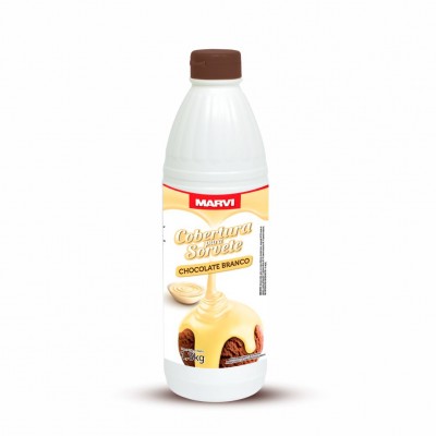20323 - cobertura P/sorvete chocolate branco Marvi 1kg