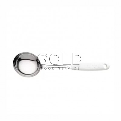 20431 - concha aço inox cabo branco 31cm Tramontina un