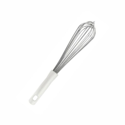 20508 - batedor fouet aço inox cabo branco 35cm inox Tramontina un