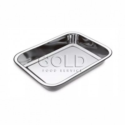 20530 - assadeira retangular aço inox 43cm 4l Tramontina un