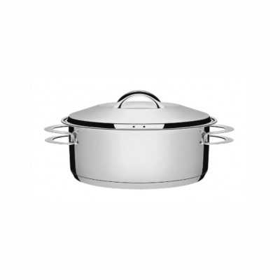 20542 - Caçarola aço inox com tampa n20 14,6cm alt 2,9l Tramontina un