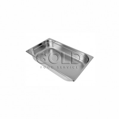 20599 - cuba inox gn 17,6 x 16,2 x 6,5cm 1,2l 1/6 Gourmet Mix un