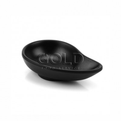 20640 - porta shoyu gota 10cm preto melamina Gourmet Mix un