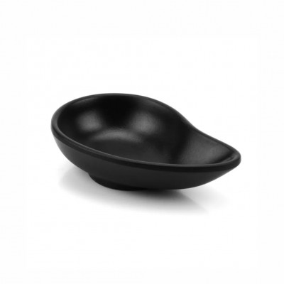 20640 - porta shoyu gota 10cm preto melamina Gourmet Mix un