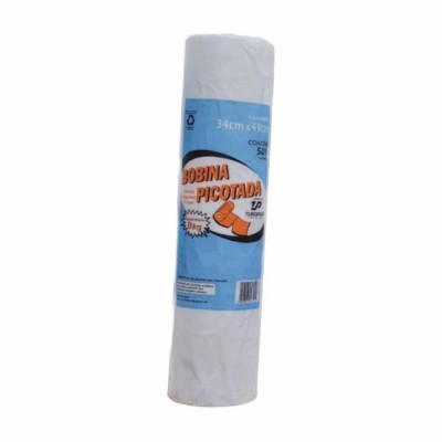 20656 - bobina/saco picotado 34 x 49cm 8kg 500un Tubespack