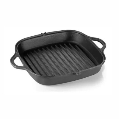 20686 - frigideira quadrada de ferro com alça Grill 4,5 x 26cm Fumil un