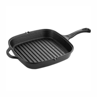 20687 - frigideira quadrada de ferro com cabo Grill 4,5 x 26cm Fumil un