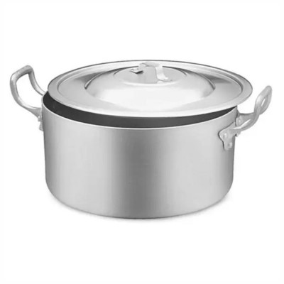 20728 - Caçarola de alumínio com tampa n50 21cm alt 40l Nova Real un