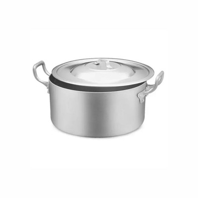 20732 - Caçarola de alumínio com tampa n24 11cm alt 5l Nova Real un