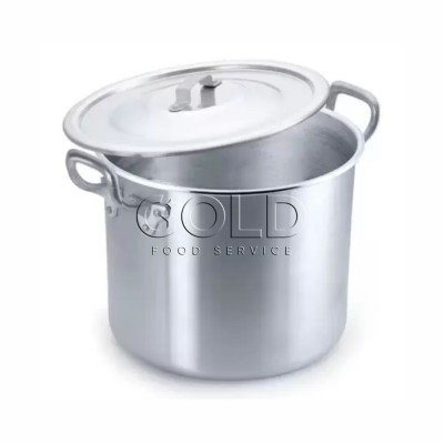 20738 - Caldeirão de alumínio com tampa n30 26cm alt 18,3l Nova Real un