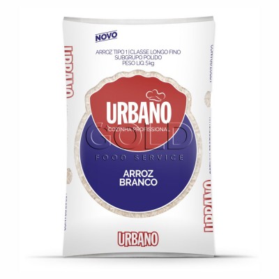20894 - arroz branco 5kg Urbano cozinha profissional