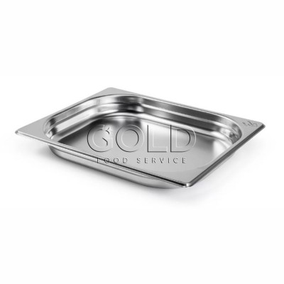 20902 - cuba inox gn 32,5 x 26,5 x 4cm 2,4l 1/2 Gourmet Mix un