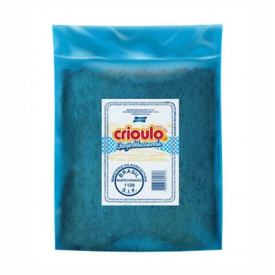 20920 - queijo mussarela ralado Crioulo 2,5kg