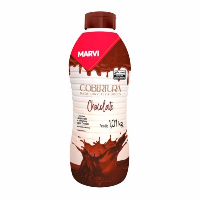 20981 - cobertura P/sorvete chocolate Marvi 1,01kg