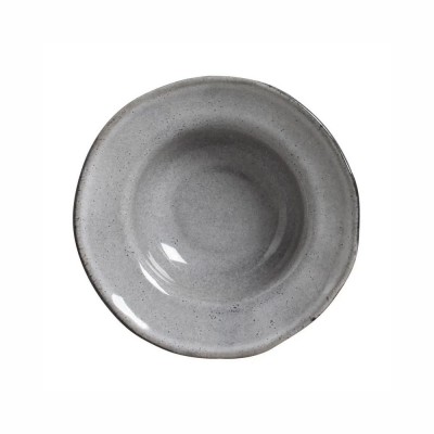 20997 - prato entrada/sobremesa 250ml 19 x 5,5cm sem borda dust stoneware Porto Brasil un