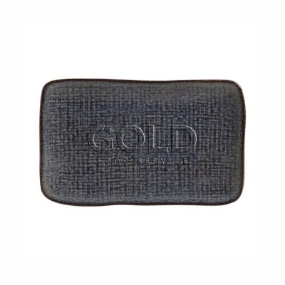 20998 - travessa refratária retangular 27 x 16cm titanium stoneware juta Porto Brasil un
