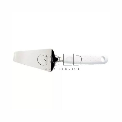 21101 - espátula aço inox para pizza 26,3cm cabo branco Tramontina un