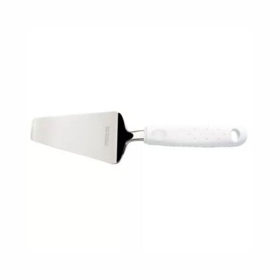 21101 - espátula aço inox para pizza 26,3cm cabo branco Tramontina un