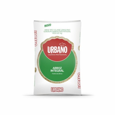 21153 - arroz integral 1kg Urbano cozinha profissional