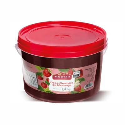 21175 - doce morango Incotril balde 1,4kg