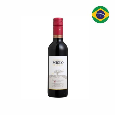 21201 - vinho tinto 375ml seco cabernet merlot seleção Miolo