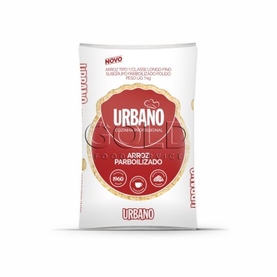 21300 - arroz parboilizado 1kg Urbano cozinha profissional