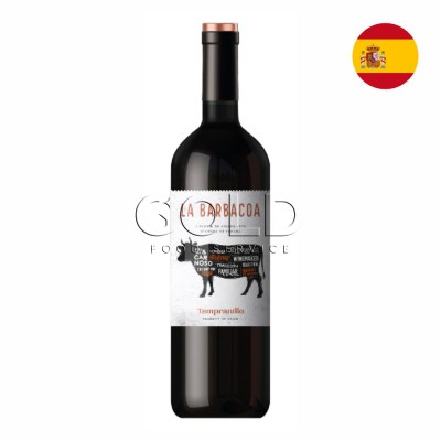 21334 - vinho tinto 750ml espanhol La Barbacoa tempranillo