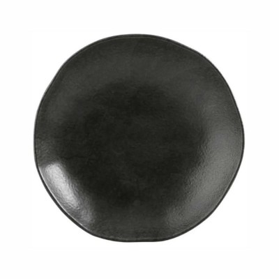 21366 - prato sobremesa 19,5cm sem borda carbono Porto Brasil un