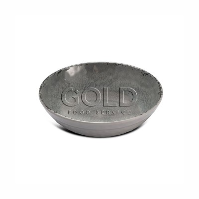 21437 - bowl 19 x 5,4cm 900ml melamina cinza marselha Brinox un