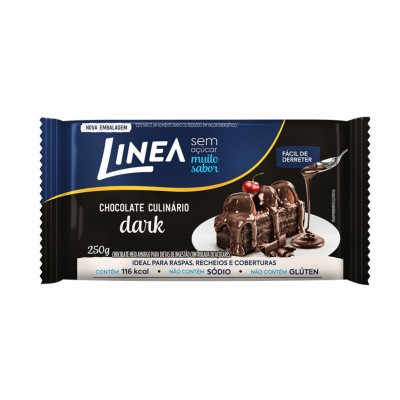 21547 - barra chocolate culináRio Dark Linea 250g