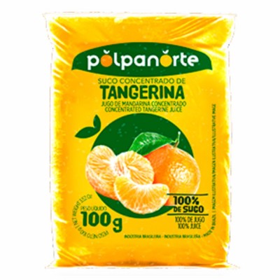 21592 - suco de tangerina polpanorte 10 x 100g