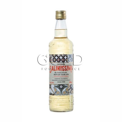 21608 - cachaça Saliníssima Ouro 670ml