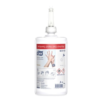 21667 - álcool gel antisséptico Tork 1L 42 01 03