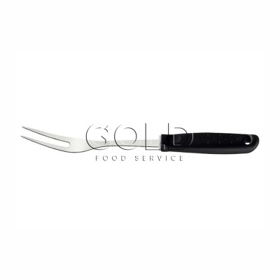 21720 - garfo trinchante 31,1cm aço inox cabo preto Tramontina un