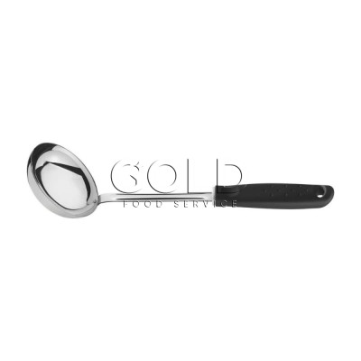 21722 - concha 31cm aço inox cabo preto Tramontina un