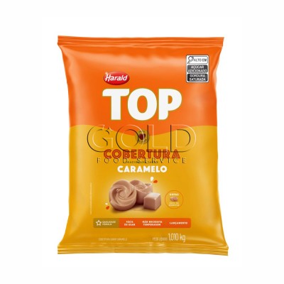 21731 - cobertura caramelo gotas 1,01kg Top Harald