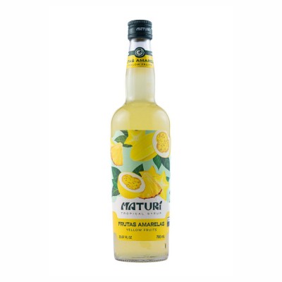 21758 - xarope vidro 700ml frutas amarelas Maturí