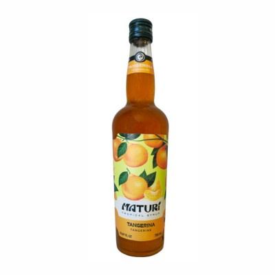 21759 - xarope vidro 700ml tangerina Maturí