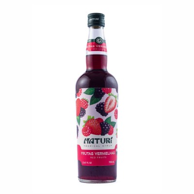 21760 - xarope vidro 700ml frutas vermelhas Maturí