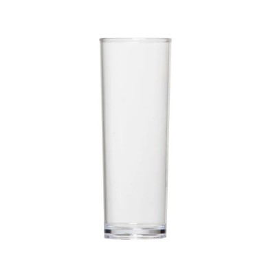 21780 - copo long drink 300ml policarbonato transparente Vemplast un