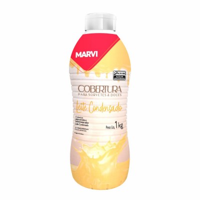21807 - cobertura P/sorvete leite condensado Marvi 1kg