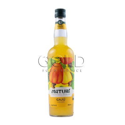 21874 - xarope vidro 700ml caju Maturí